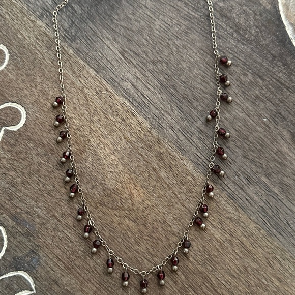 STERLING SILVER 90’s Y2K NECKLACE - Picture 1 of 3